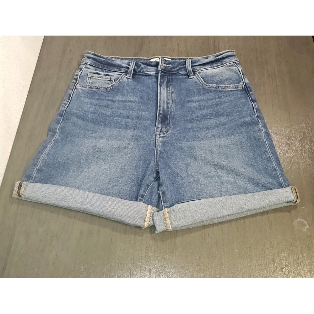 Lovervet Woman's Denim Bermuda Shorts Size XL